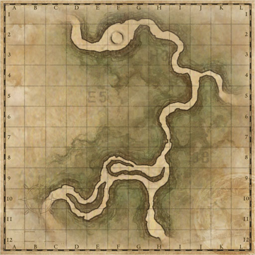 Minimap of Cathari Falls