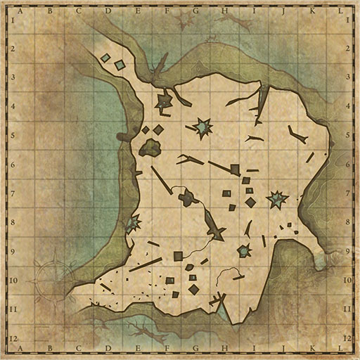 Minimap of Bahamar, Marshlands