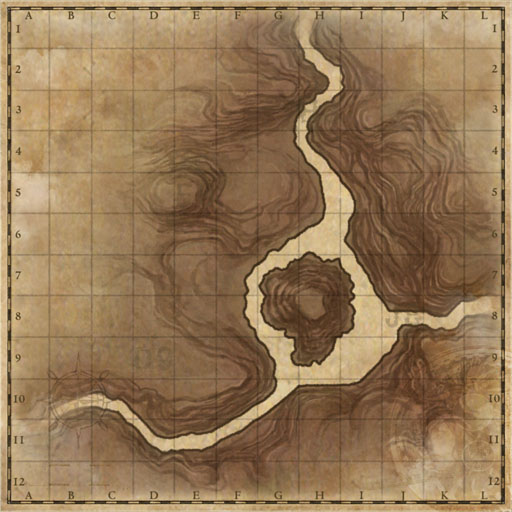 Minimap of Crater of Jaquin
