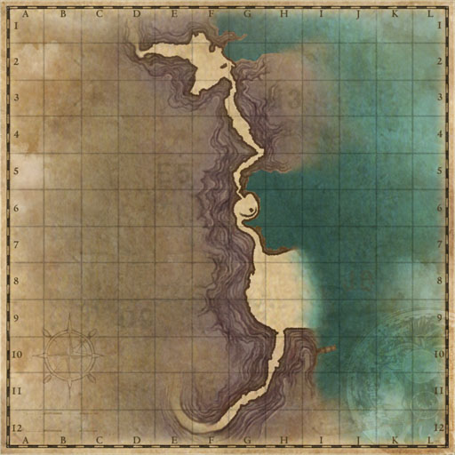 Minimap of Deserted Quay of Porto Bello