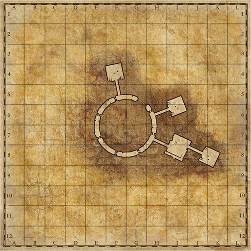 Minimap of Hard : Tigres de la carcel B2F