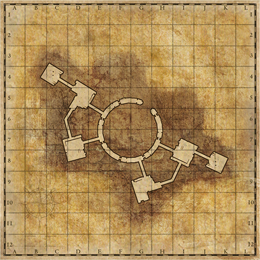 Minimap of Tigres Prison B5F
