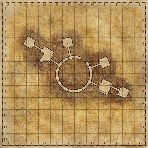 Minimap of Tigres Prison B6F