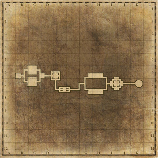 Minimap of Rion Dungeon Corridor