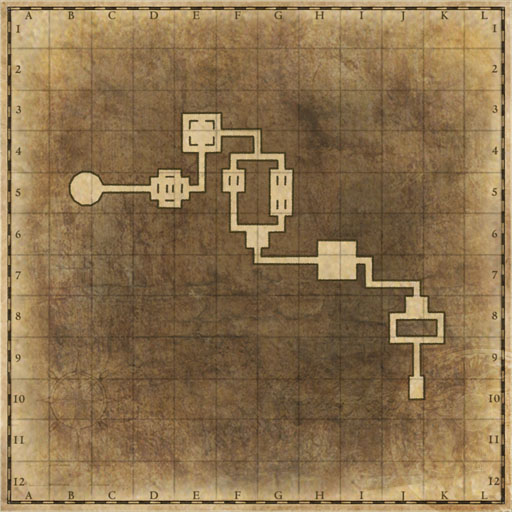 Minimap of Rion Dungeon Hollow