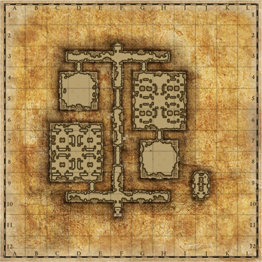 Minimap of Rose Duke, Hall