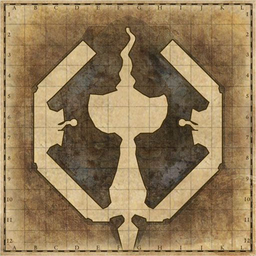 Minimap of Tower of Ice Wizard - 1F