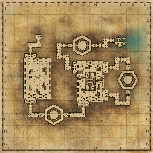 Minimap of Lucifer Castle, Basement Laboratory