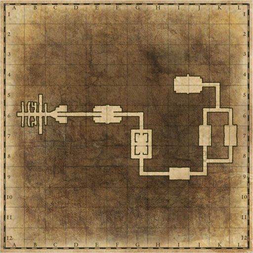 Minimap of Demonic Porto Bello Dungeon : Hard