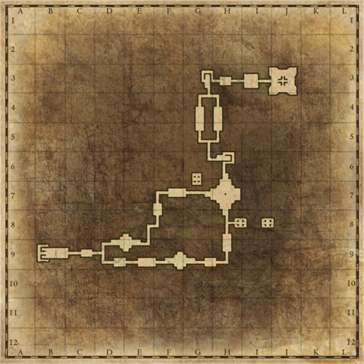Minimap of Tetra Catacomb