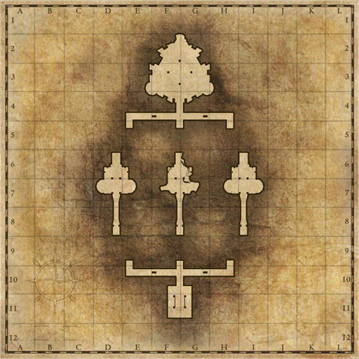 Minimap of Trinity Elemental Force