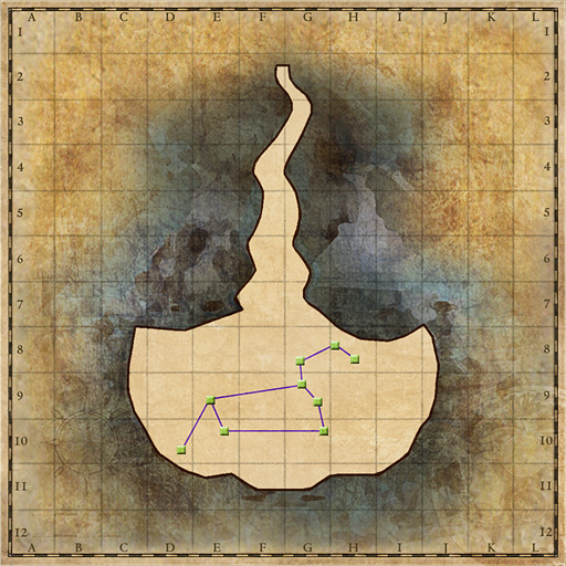 Minimap of Tower of Ice Wizard, Leo Room