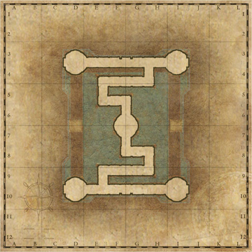 Minimap of Room of Balance, Nightmare Unicorn