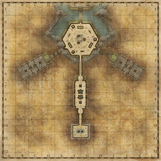 Minimap of Broken Time Piece, Rose